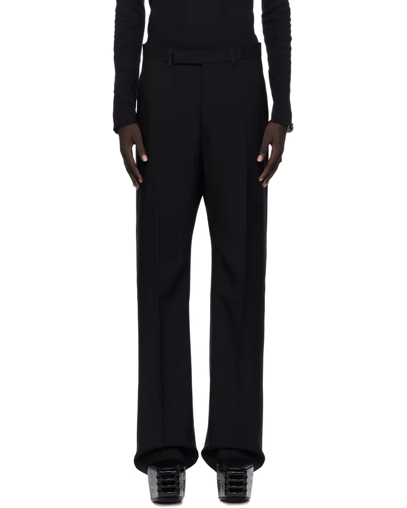 Rick Owens Black Concordians Tailored Geth Trousers 09