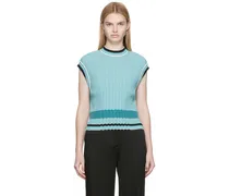 Blue Rib Sweater