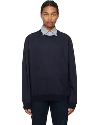 nanamica Navy Crewneck Sweater N