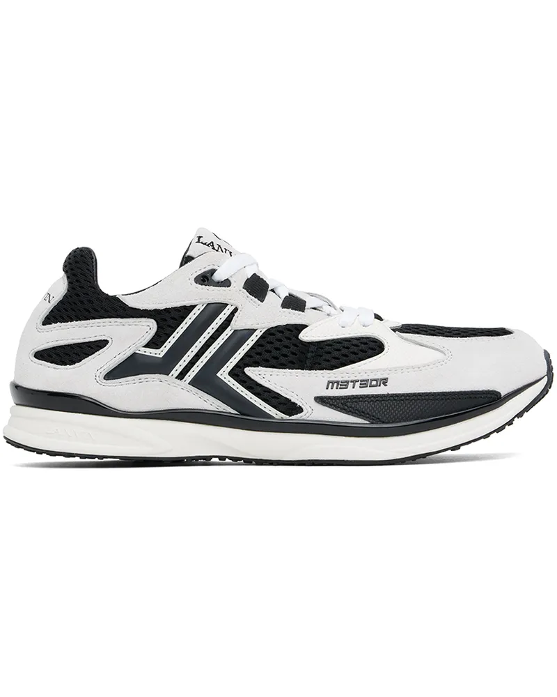 Lanvin Black & White Meteor Sneakers 1000