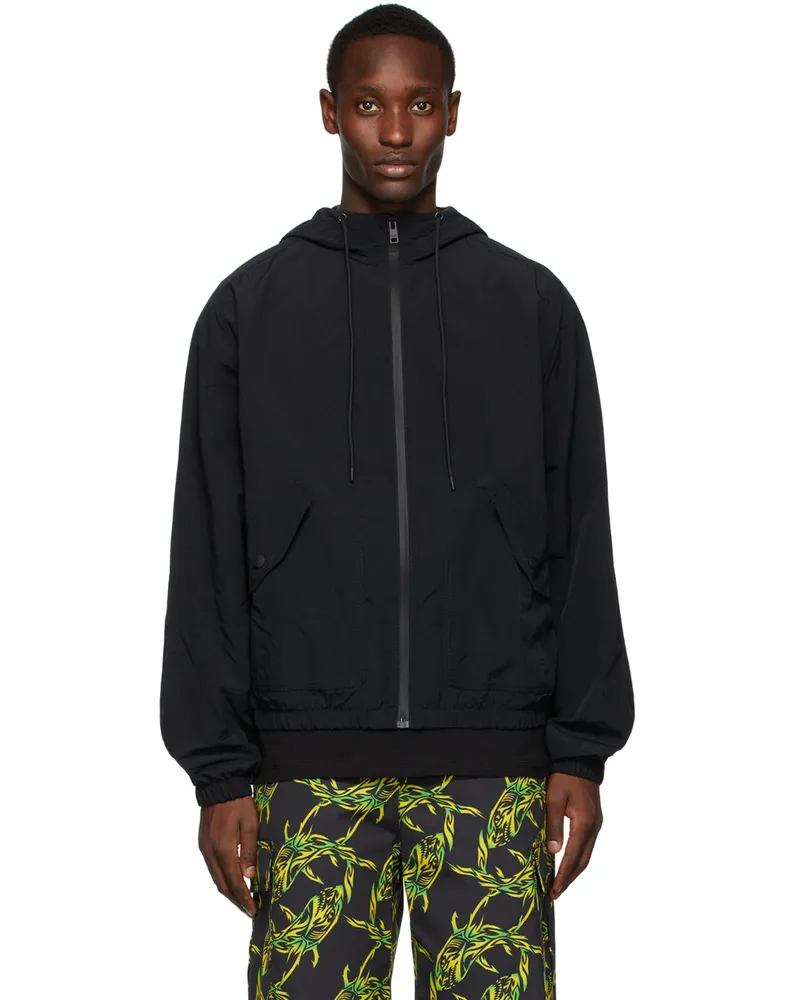 MSGM Black Giubbino Jacket 99