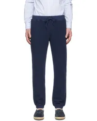 Massimo Alba Grey Cotton Lounge Pants Uwblack