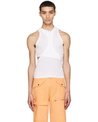 Dion Lee White Modular Tank Top White