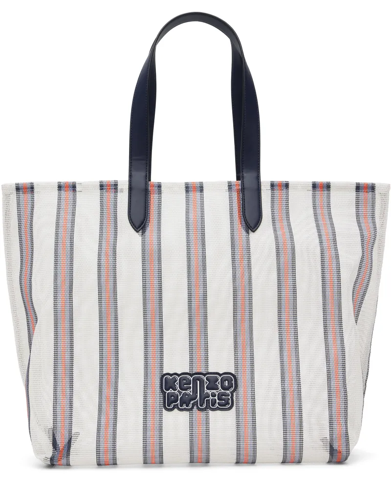 Kenzo Off-White Kenzo Paris 'KENZO Coast Lines' Large Tote Off