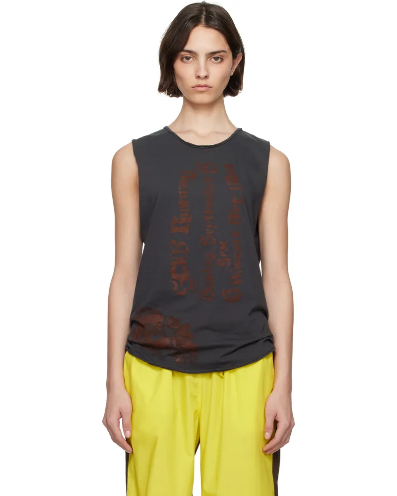 SC103 Gray Promo Tank Top Wolf
