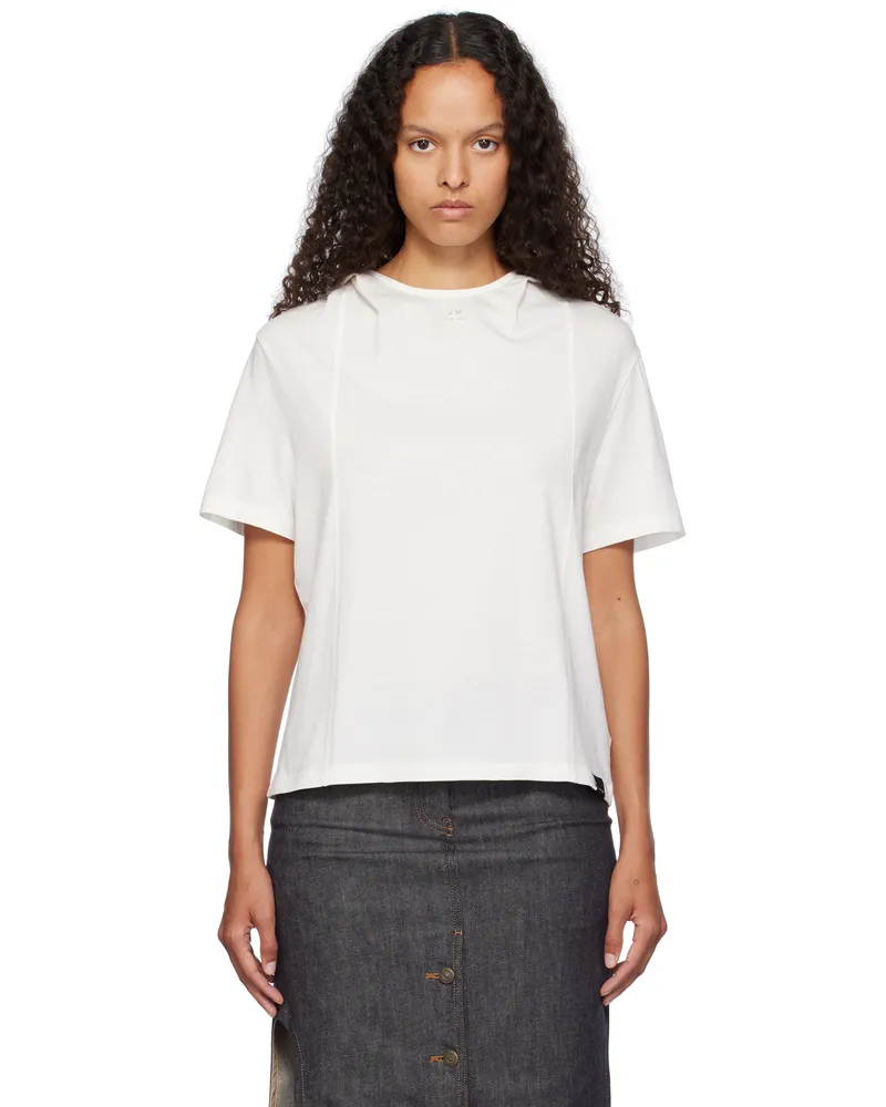 Courrèges White Hooded T-shirt 1
