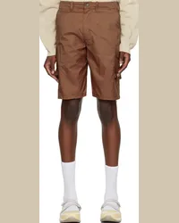 Our Legacy Brown Mount Shorts Golden