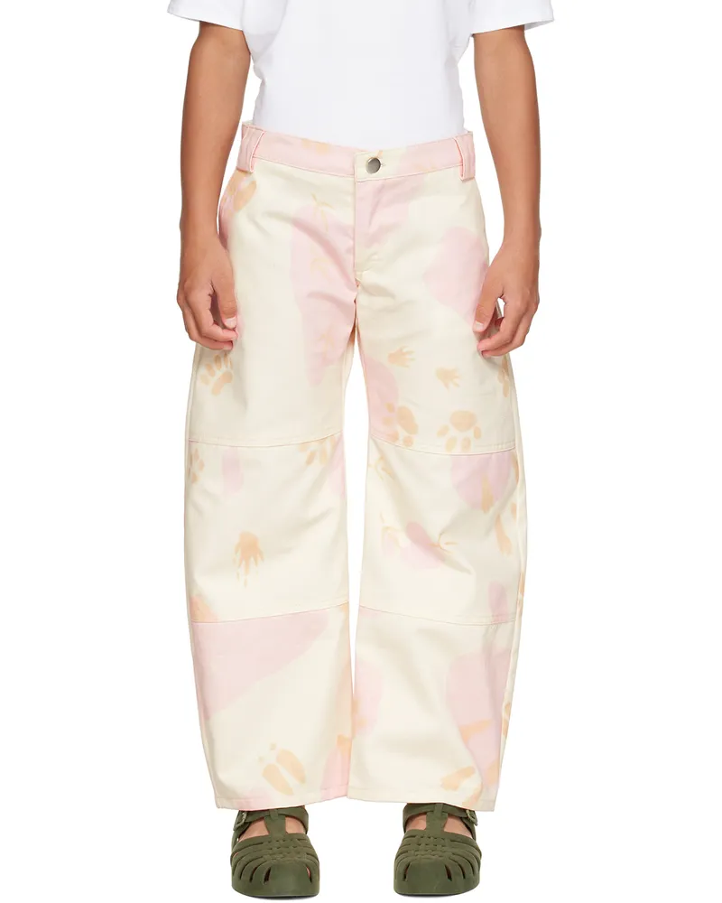Collina Strada SSENSE Exclusive Kids Beige Stomp Trousers Beige
