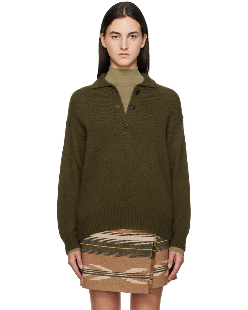 Max Mara Khaki Sabato Polo 003