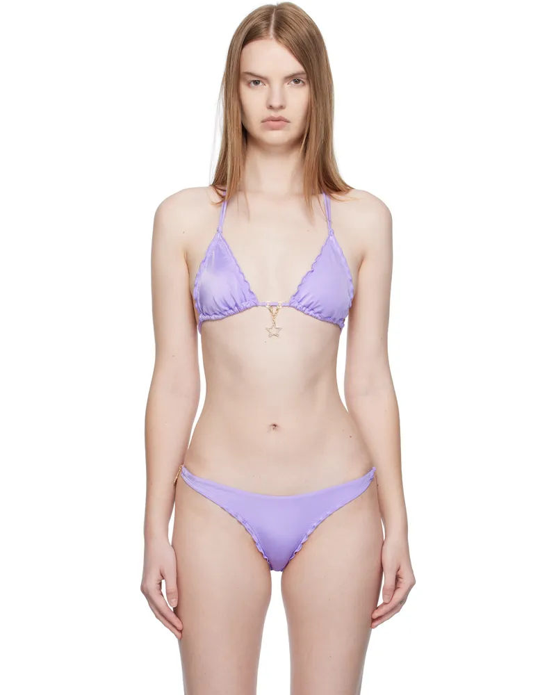 Agent Provocateur Purple Berry Bikini Top 531000