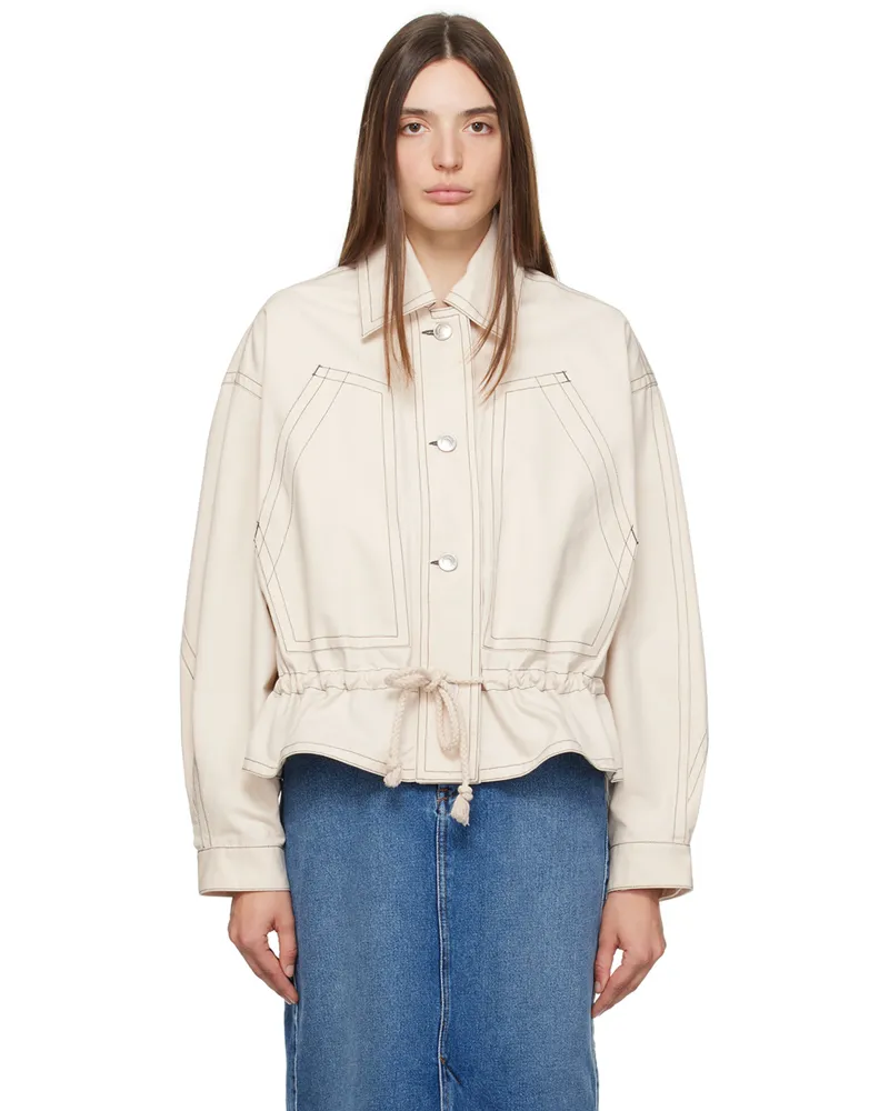 Étoile Isabel Marant Off-White Delly Jacket 23ec