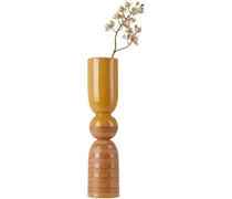Yellow Sanita Double Vase