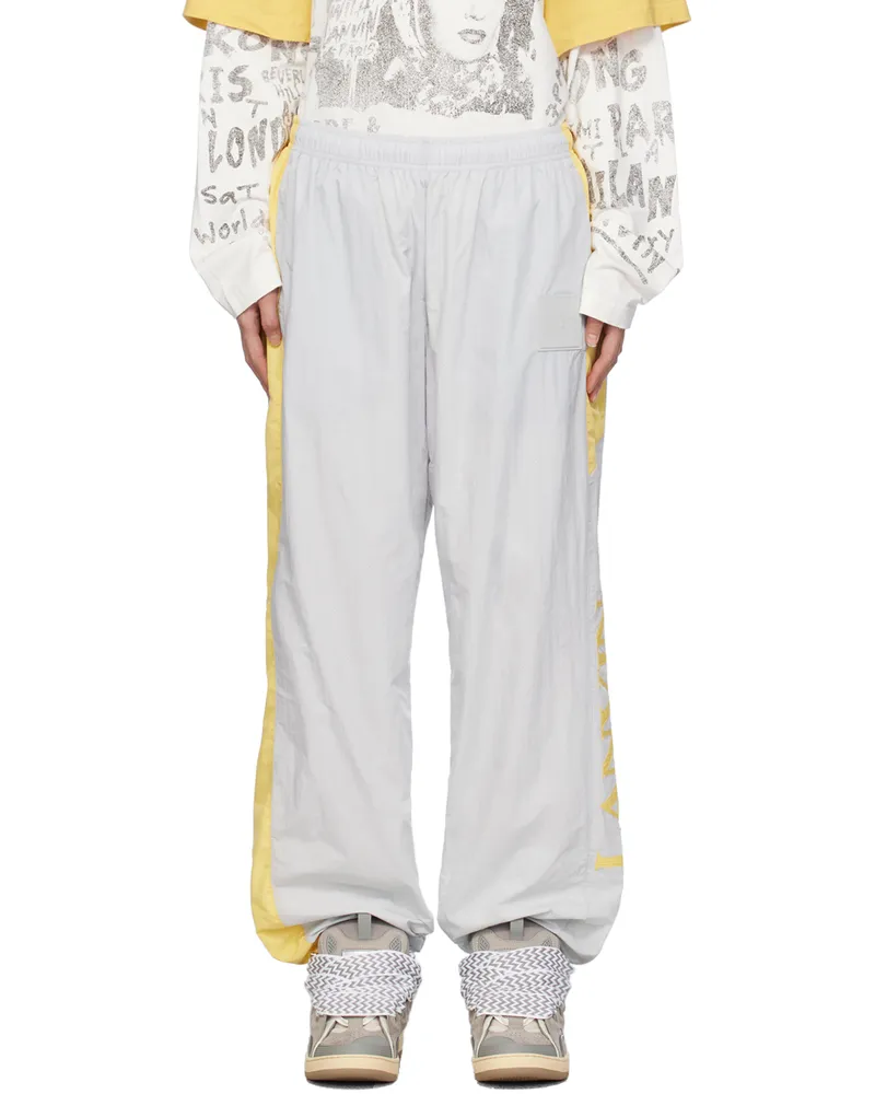 Lanvin Gray Future Edition Track Pants Eagle