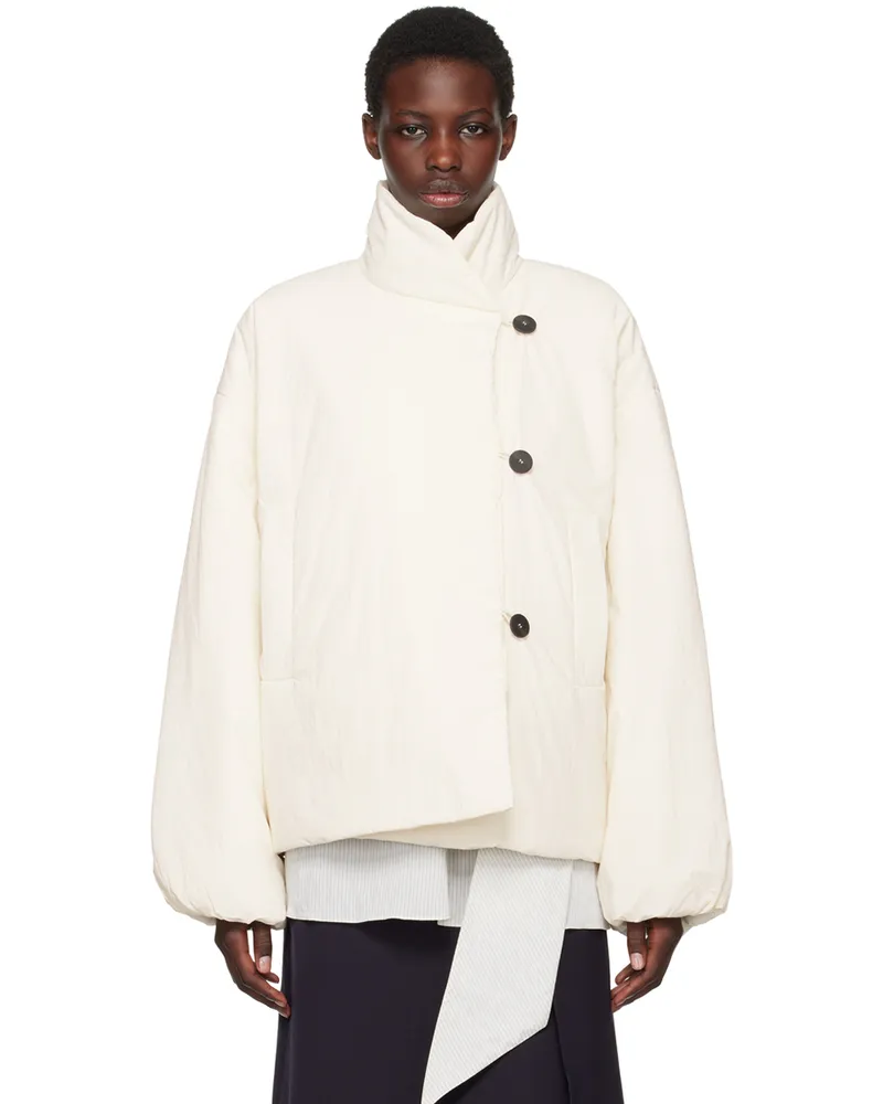 Studio Nicholson Off-White Vaner Jacket Parchment