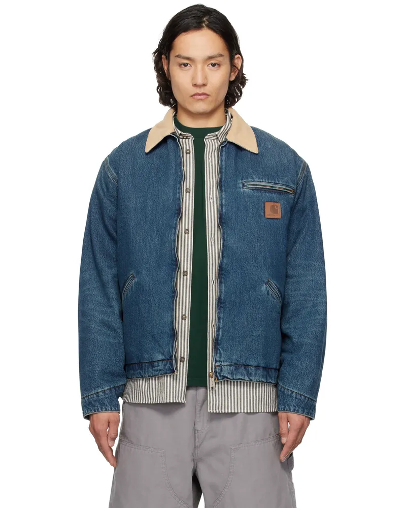 Carhartt WIP Blue OG Detroit Denim Jacket 2xn4q