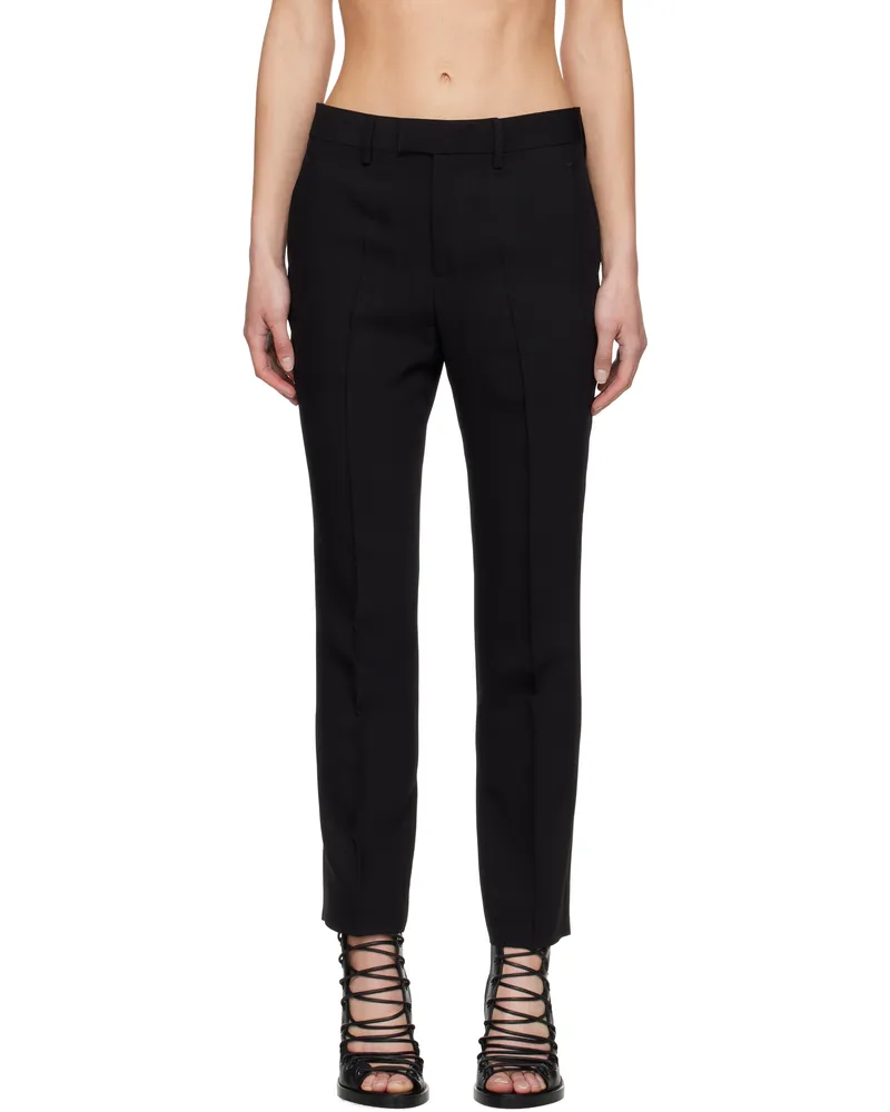 Ann Demeulemeester Black Habiba Cigarette Trousers 099