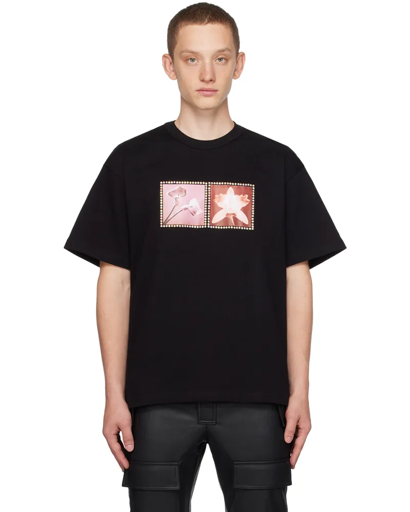 MISBHV Black Printed T-Shirt Black