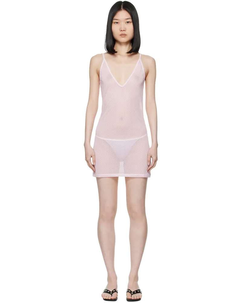 Paloma Wool Pink Colmado Minidress 447