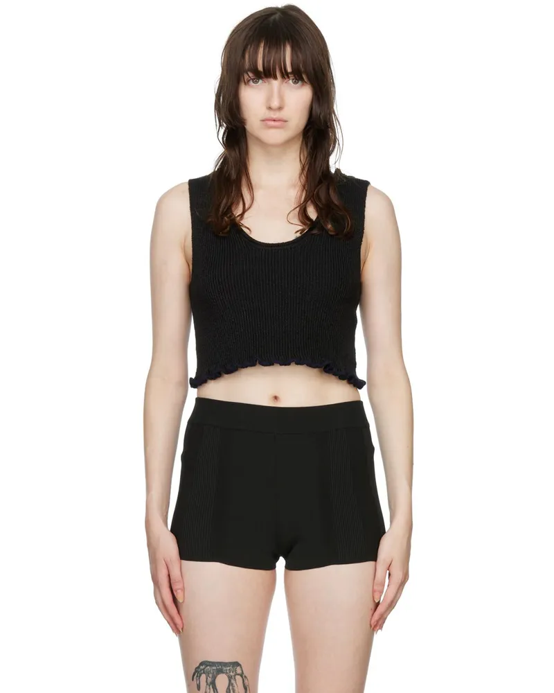 Jacquemus Black 'Le Bandeau' Tank Top 990