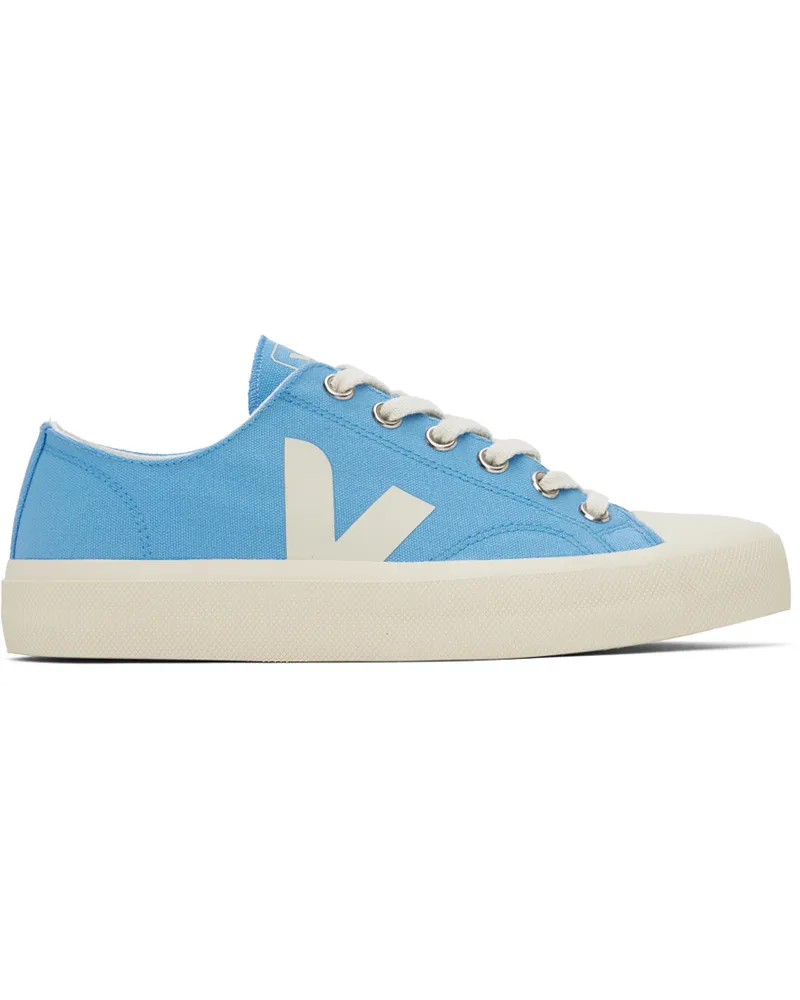 VEJA Blue Wata II Low Canvas Sneakers Aqua_pierre