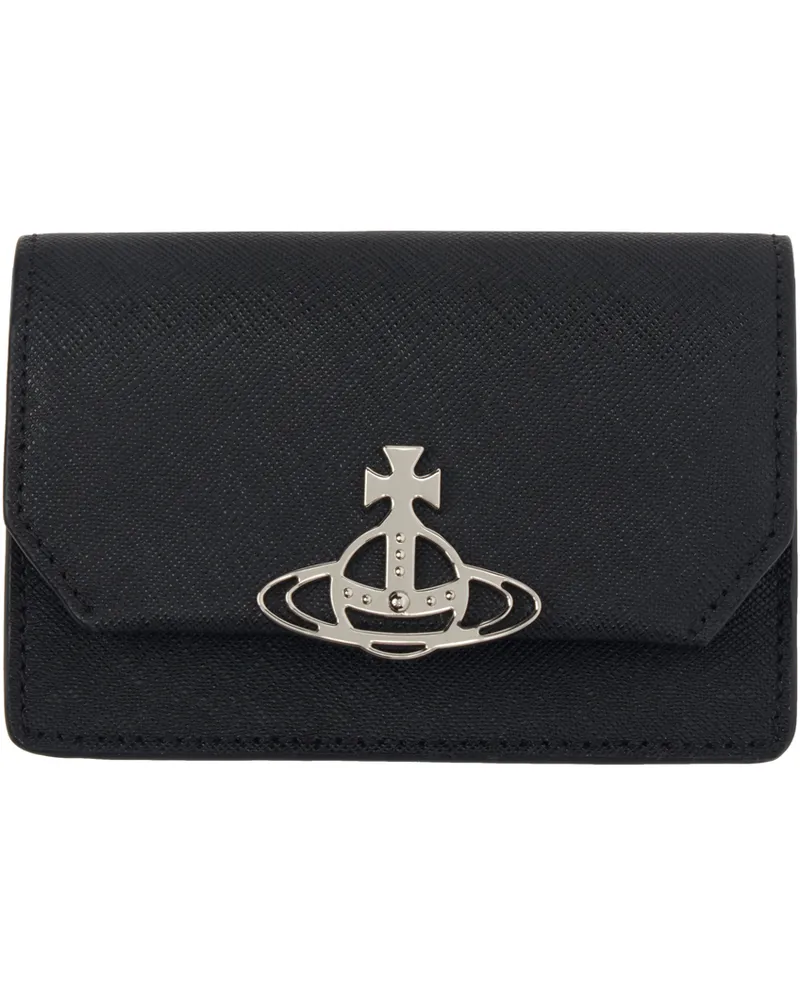 Vivienne Westwood Black Business Card Holder Aw24-black