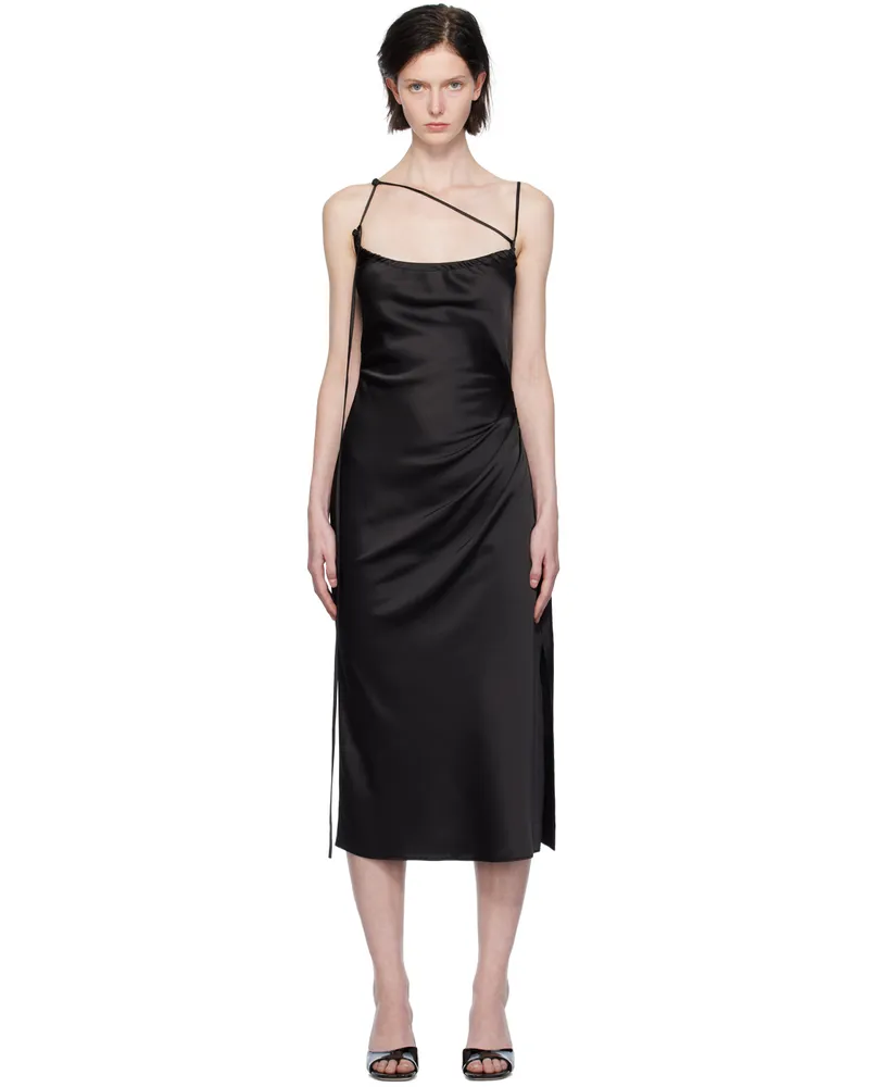 Kijun Black Rita Midi Dress Black