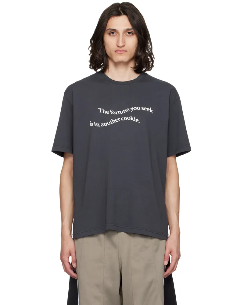 BLUEMARBLE Black Lucky T-Shirt Navy