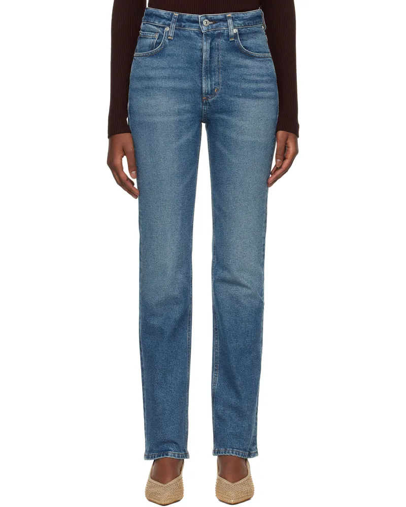 Citizens of humanity Blue Zurie Straight Jeans Eugene