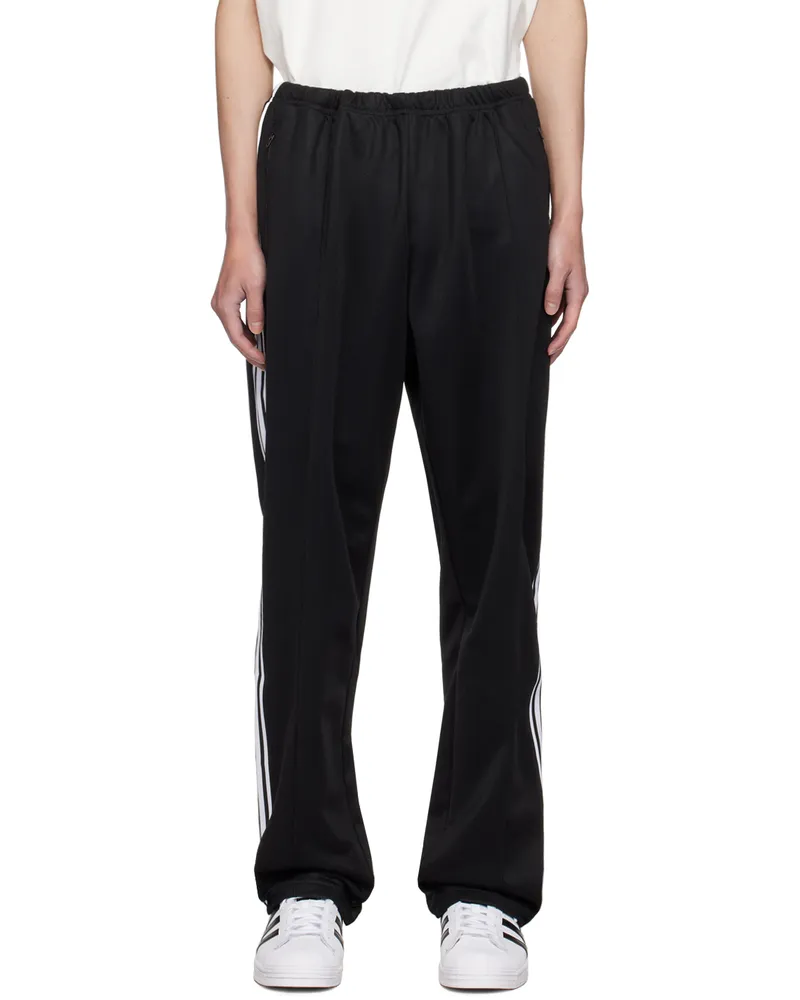 adidas Black Adicolor Classics Beckenbauer Track Pants Black