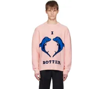 Pink Intarsia Sweater