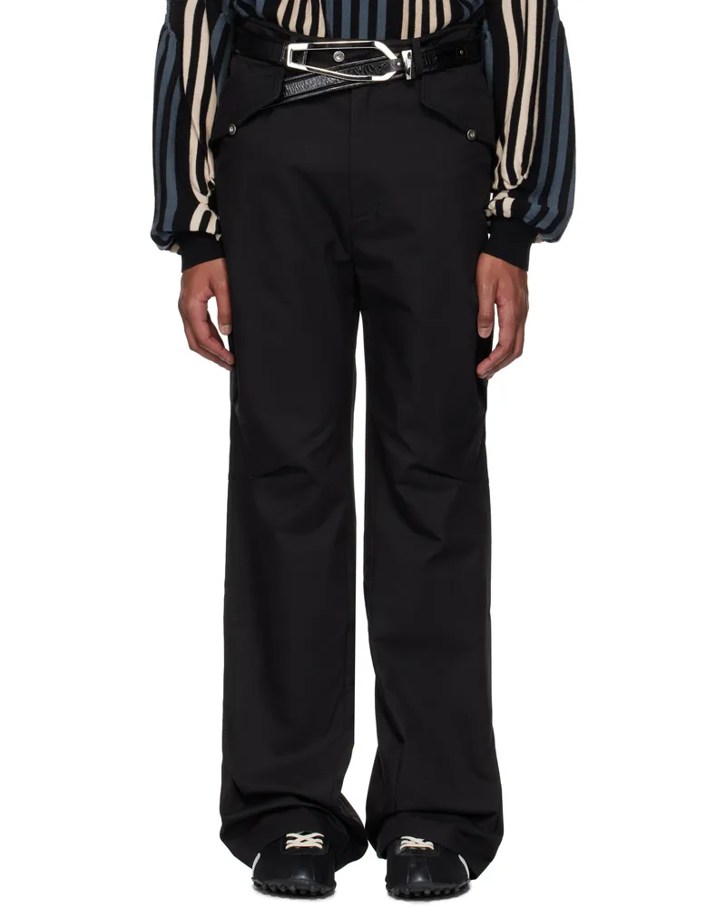 KIKO KOSTADINOV Black Alec K-Dart Trousers Black