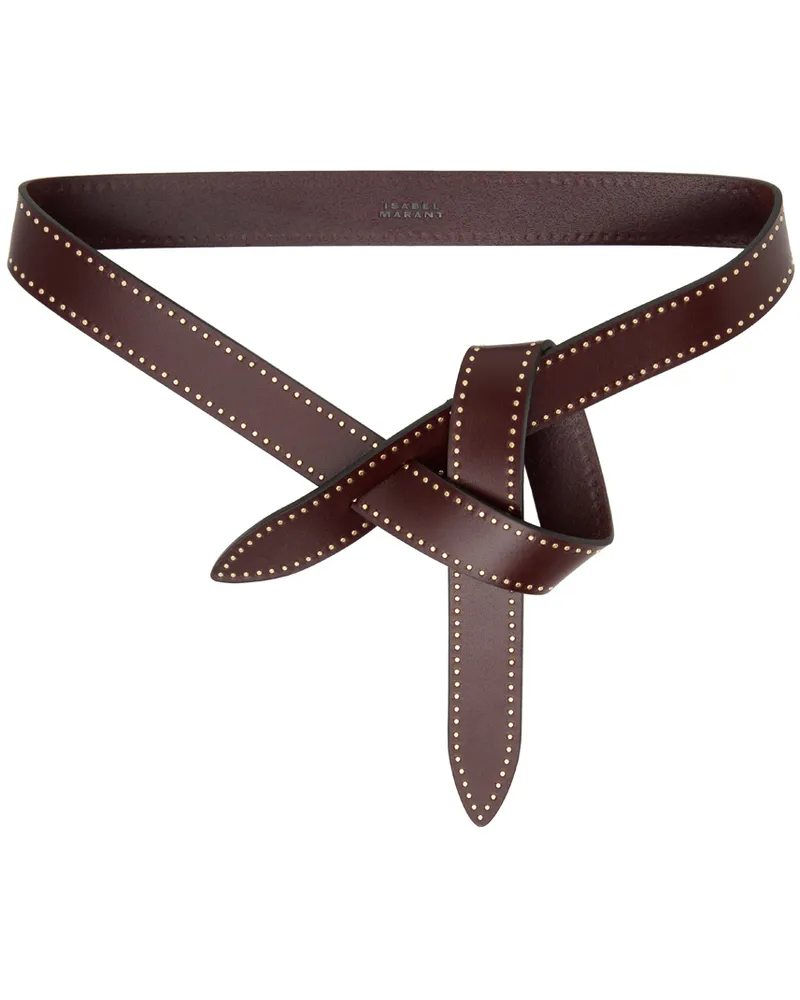 Isabel Marant Burgundy Lecce Belt 80by