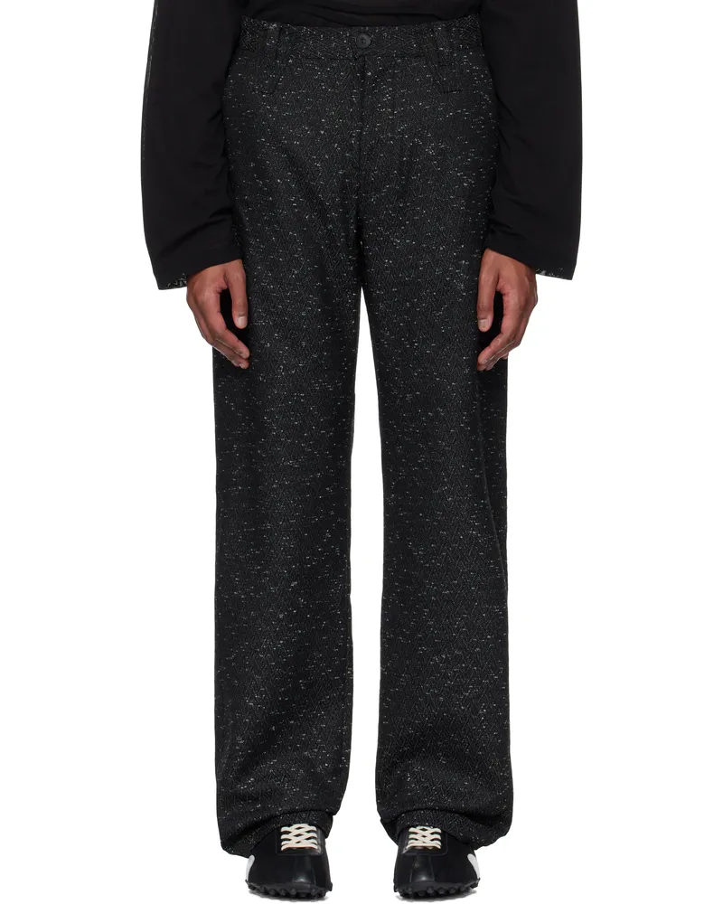KIKO KOSTADINOV Black Zafar Cargo Pants Ash