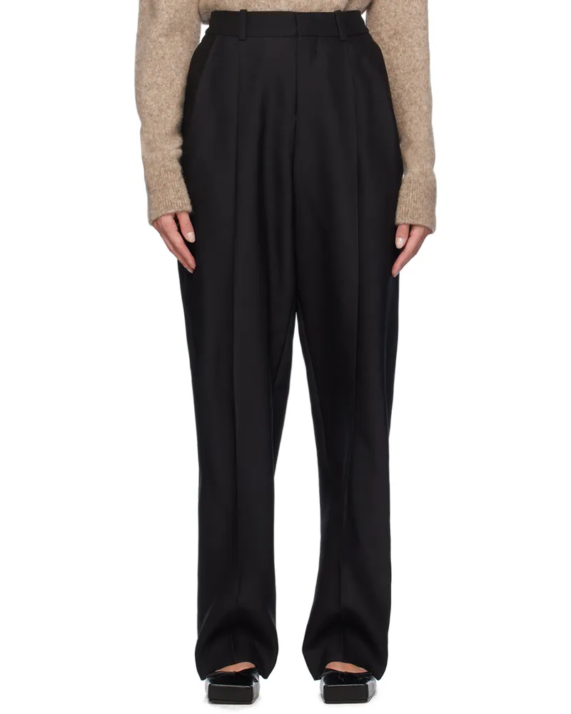 Jacquemus Black La Casa 'Le pantalon Curzio' Trousers 990