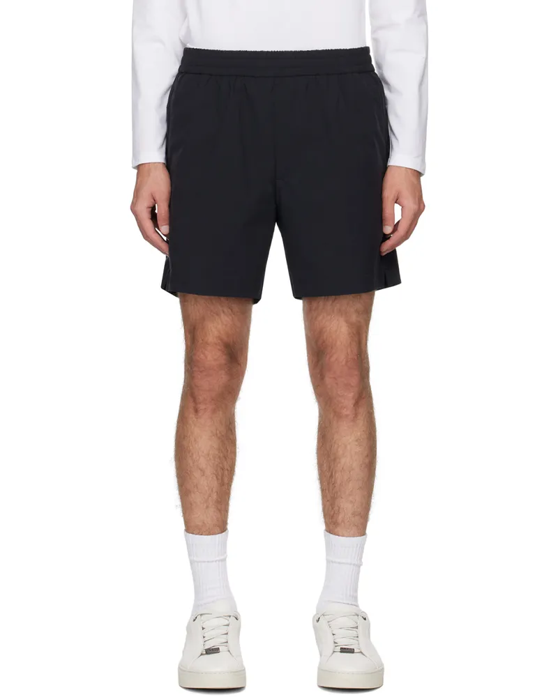 HUGO BOSS Black Printed Shorts Black