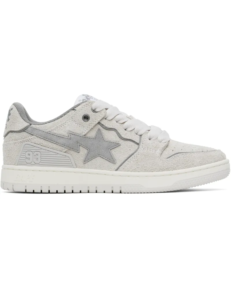 BAPE Gray BAPE SK8 STA #3 Sneakers Gray