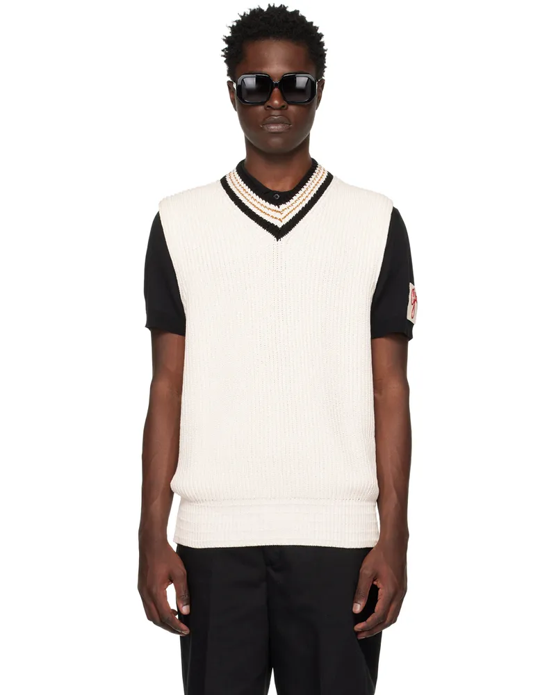 Golden Goose Off-White V-Neck Vest 20103