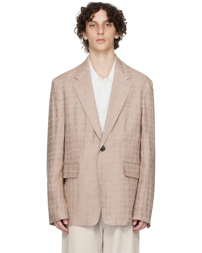 Our Legacy Pink Unconstructed Shinjuku Blazer Hammock
