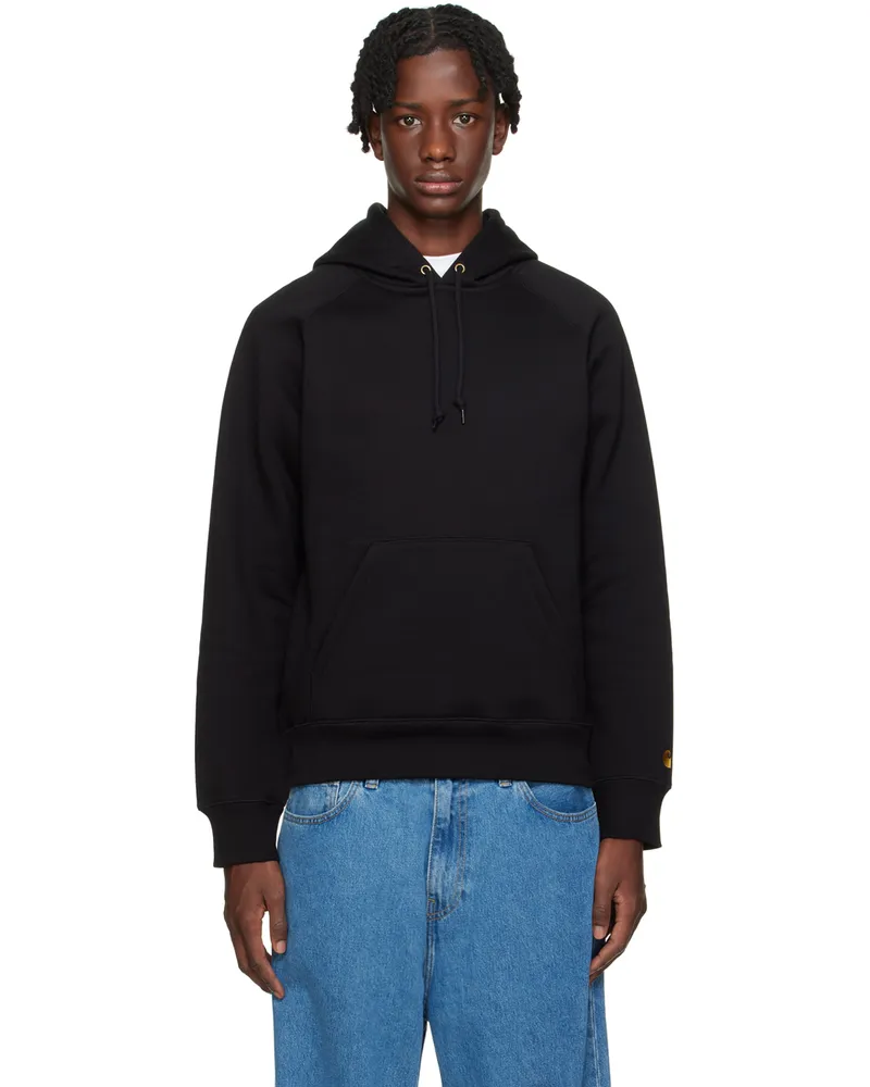 Carhartt WIP Black Chase Hoodie 00fxx