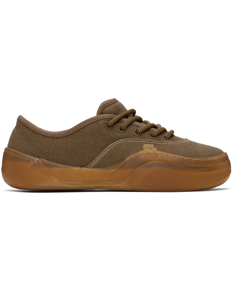 ERL Brown Coupe Sneakers Brown