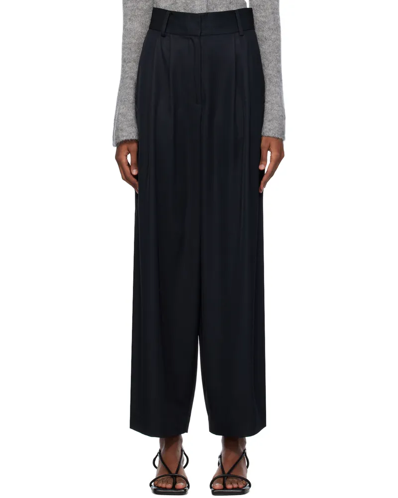 By Malene Birger Black Piscali Trousers 050