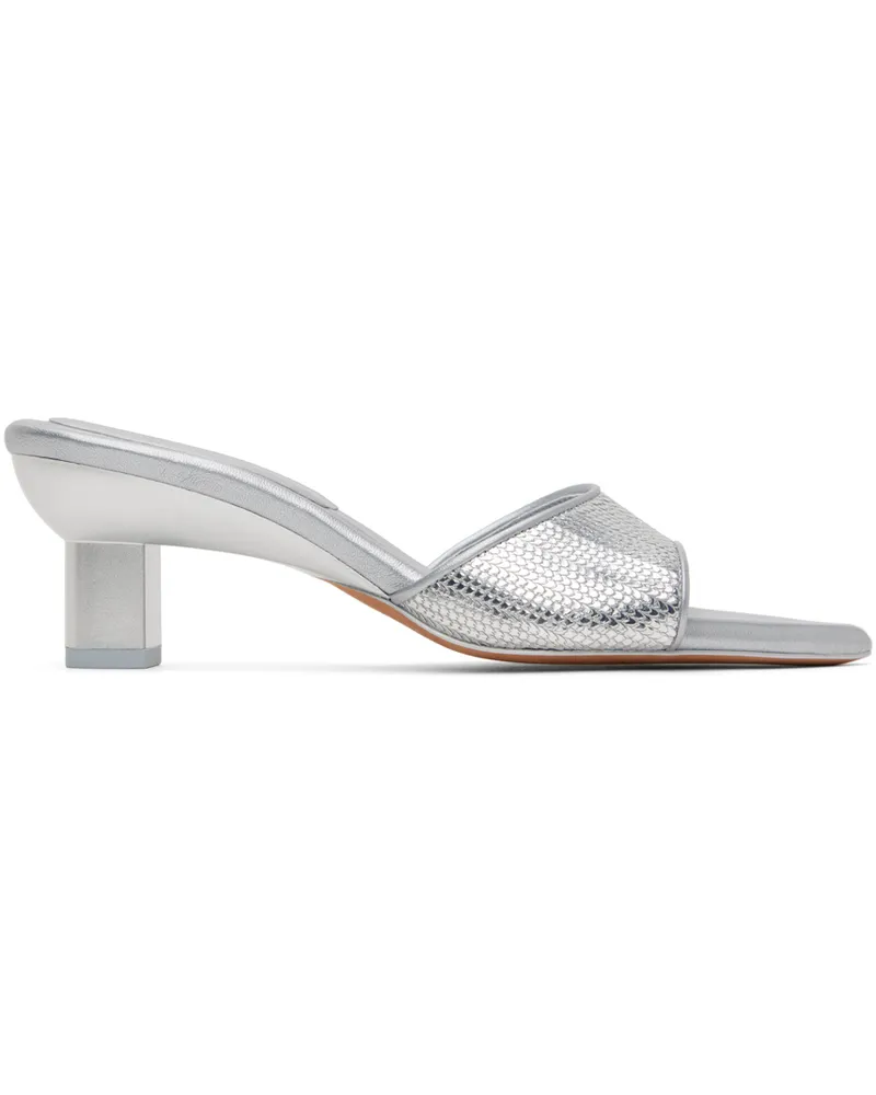3.1 phillip lim Silver Verona Mules Silver