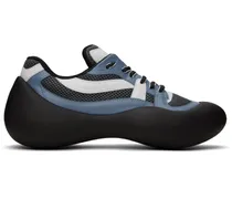 Blue & Black Bumper Hike Low Top Sneakers