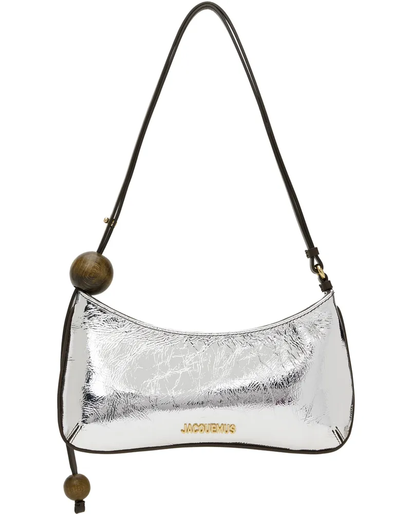 Jacquemus Silver La Casa 'Le Bisou Perle' Bag 980