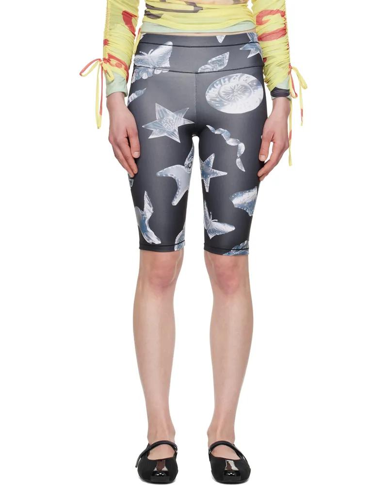 CHOPOVA LOWENA Black Workshop Bike Shorts Black