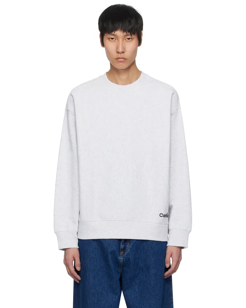 Carhartt WIP Gray Label Script Sweatshirt 482xx