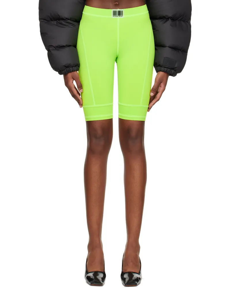 VTMNTS Green Patch Shorts Neon