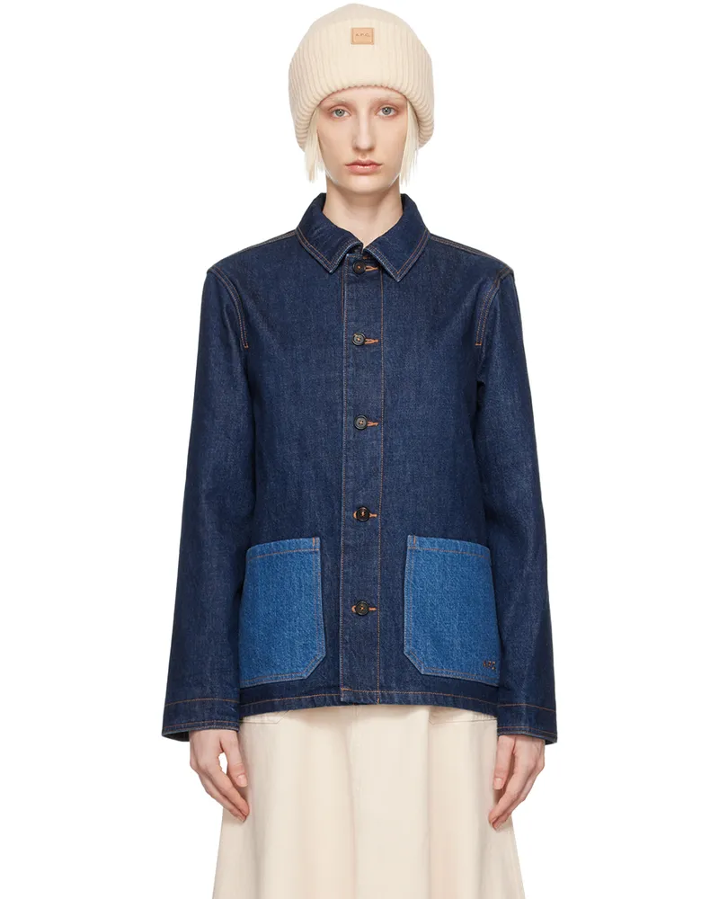 A.P.C. Indigo Anthonin Denim Jacket Ial