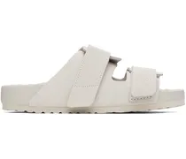 Off-White Birkenstock Edition Uji Shearling Sandals