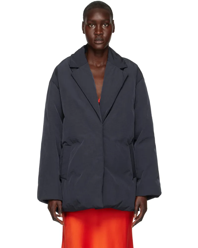 Stella McCartney Navy Puffa Coat 4000